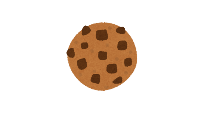 チョコチップクッキーのイラスト