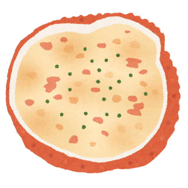 甲羅入りのカニグラタンのイラスト