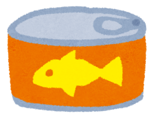 缶詰のイラスト