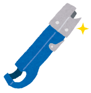 缶切りのイラスト
