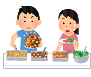 バイキングのイラスト