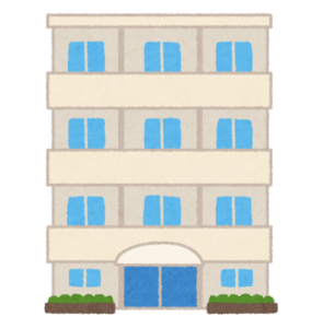 マンションのイラスト