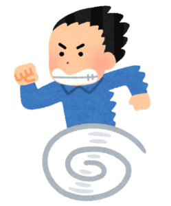 走る人のイラスト