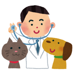 獣医さんのイラスト