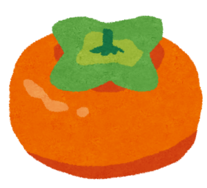 柿の実のイラスト