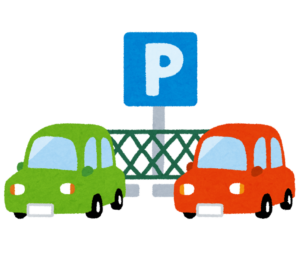 駐車場のイラスト
