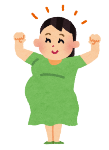 妊婦のイラスト