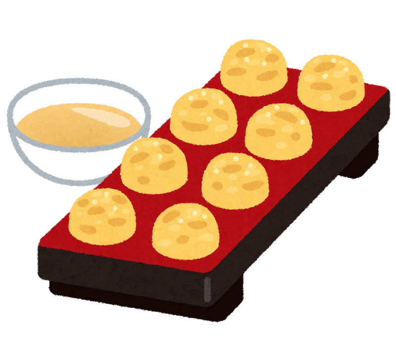 明石焼きのイラスト