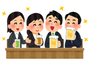 会話する人たち