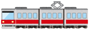 電車のイラスト