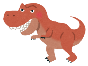 恐竜ティラノサウルス