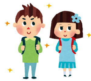 入学式の子どもたち