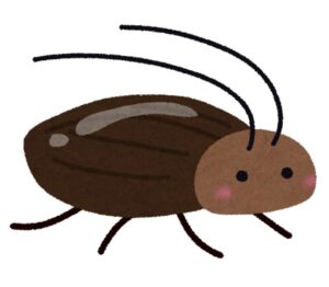 シロアリに近い仲間のゴキブリ