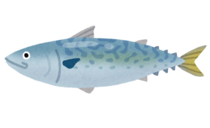 鯖のイラスト