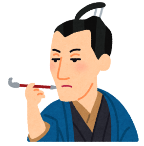 平賀源内の似顔絵イラスト