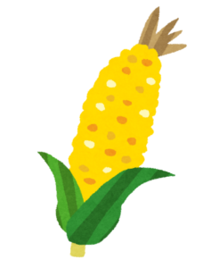 トウモロコシのイラスト