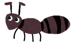 アリのイラスト