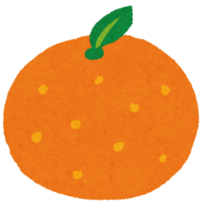 オレンジのイラスト