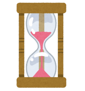 砂時計のイラスト